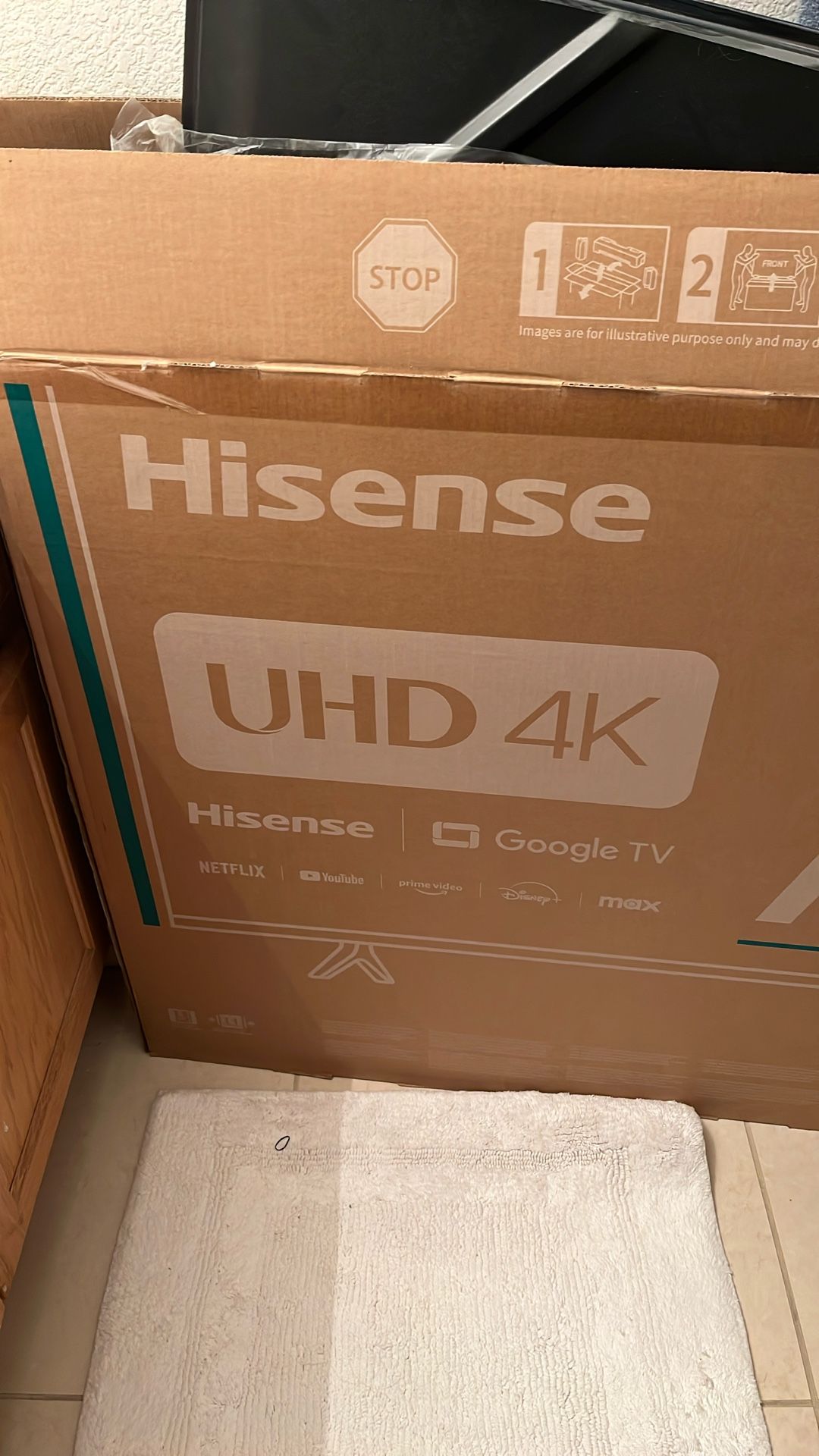 Hisense UhD 4k 55 In Tv 300 New