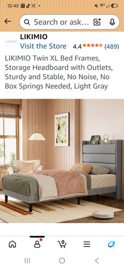 Twin XL bedframe FREE!!!
