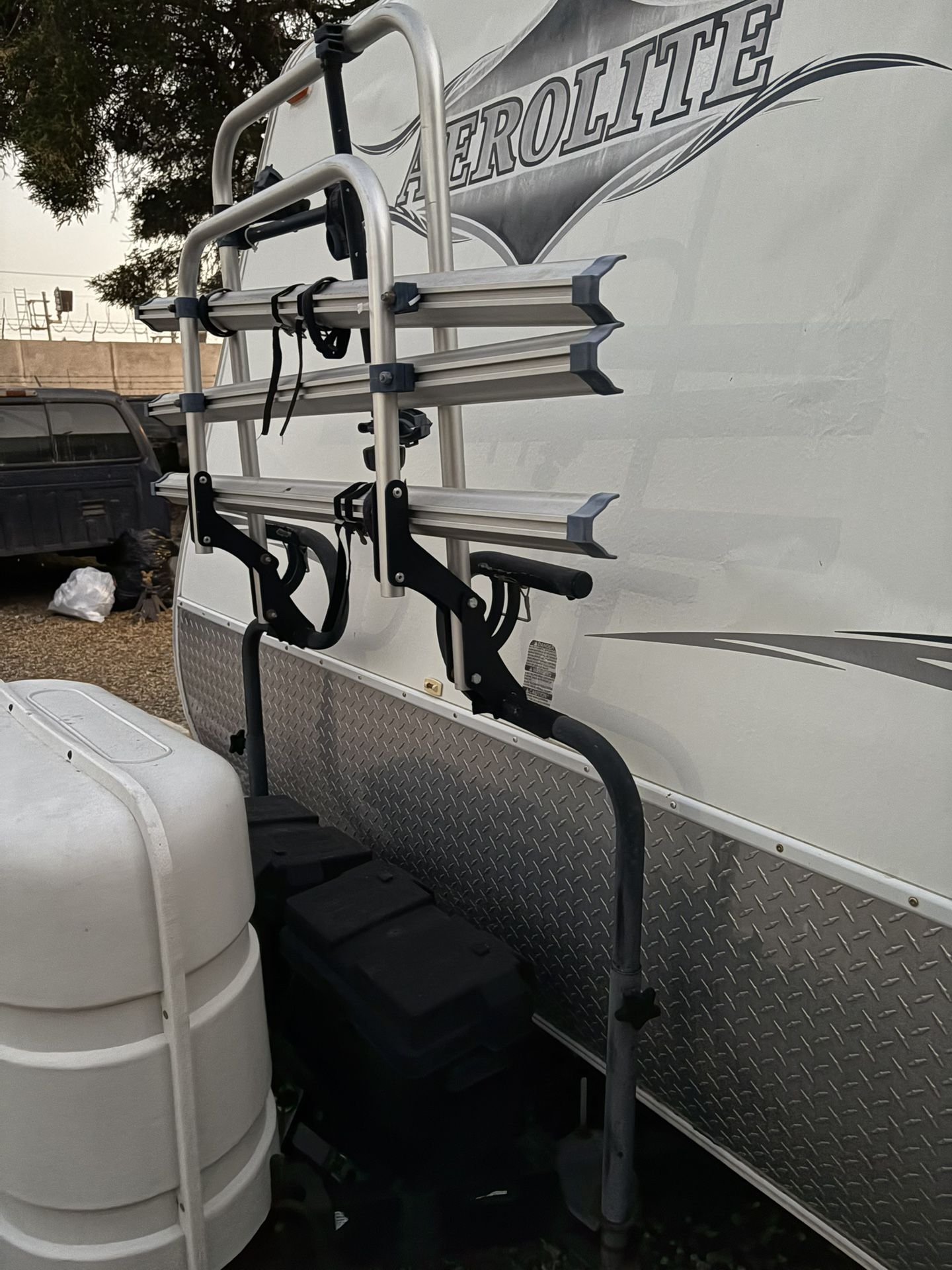 Bicycle Rack For travel Trailers