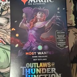 Magic The Gathering Outlaws of Thunder Junction Commander Decks