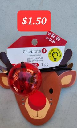 NEW Reindeer Nose