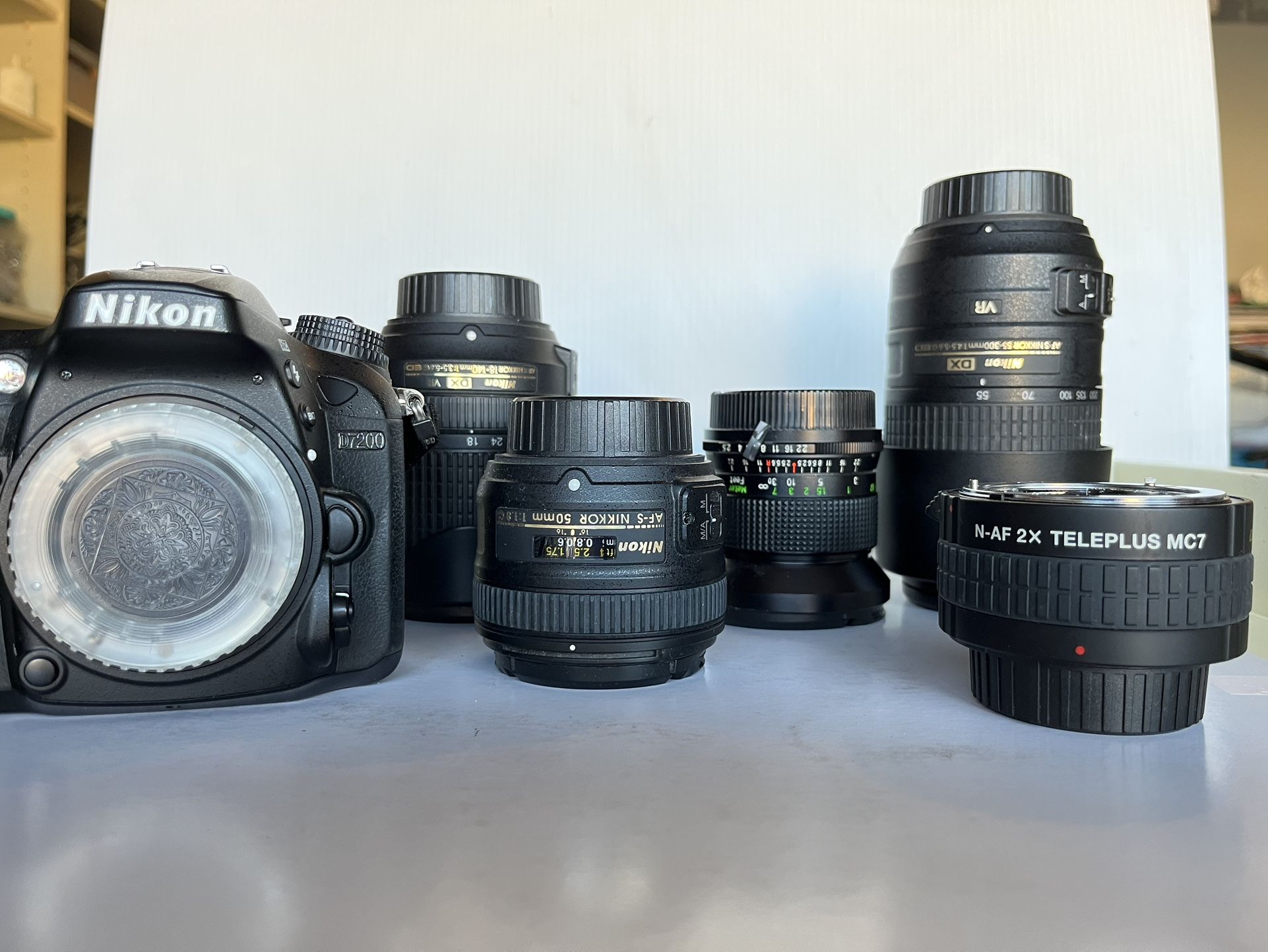Nikon D7200 with extras
