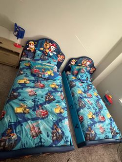 Paw patrol beds with matress - twin size