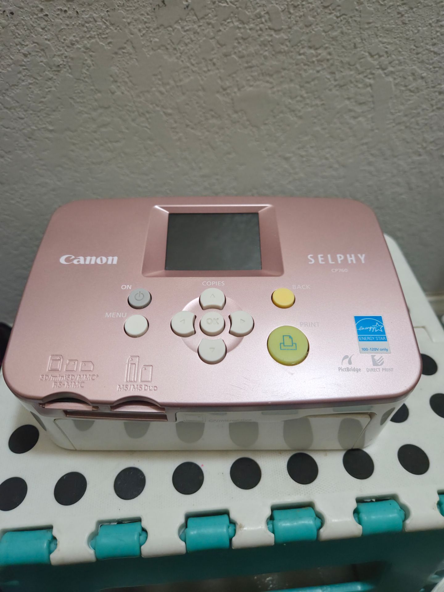 Canon Selphy CP760 Photo Printer