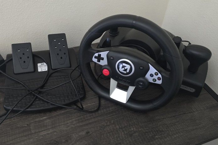 Racing Wheel And Pedals