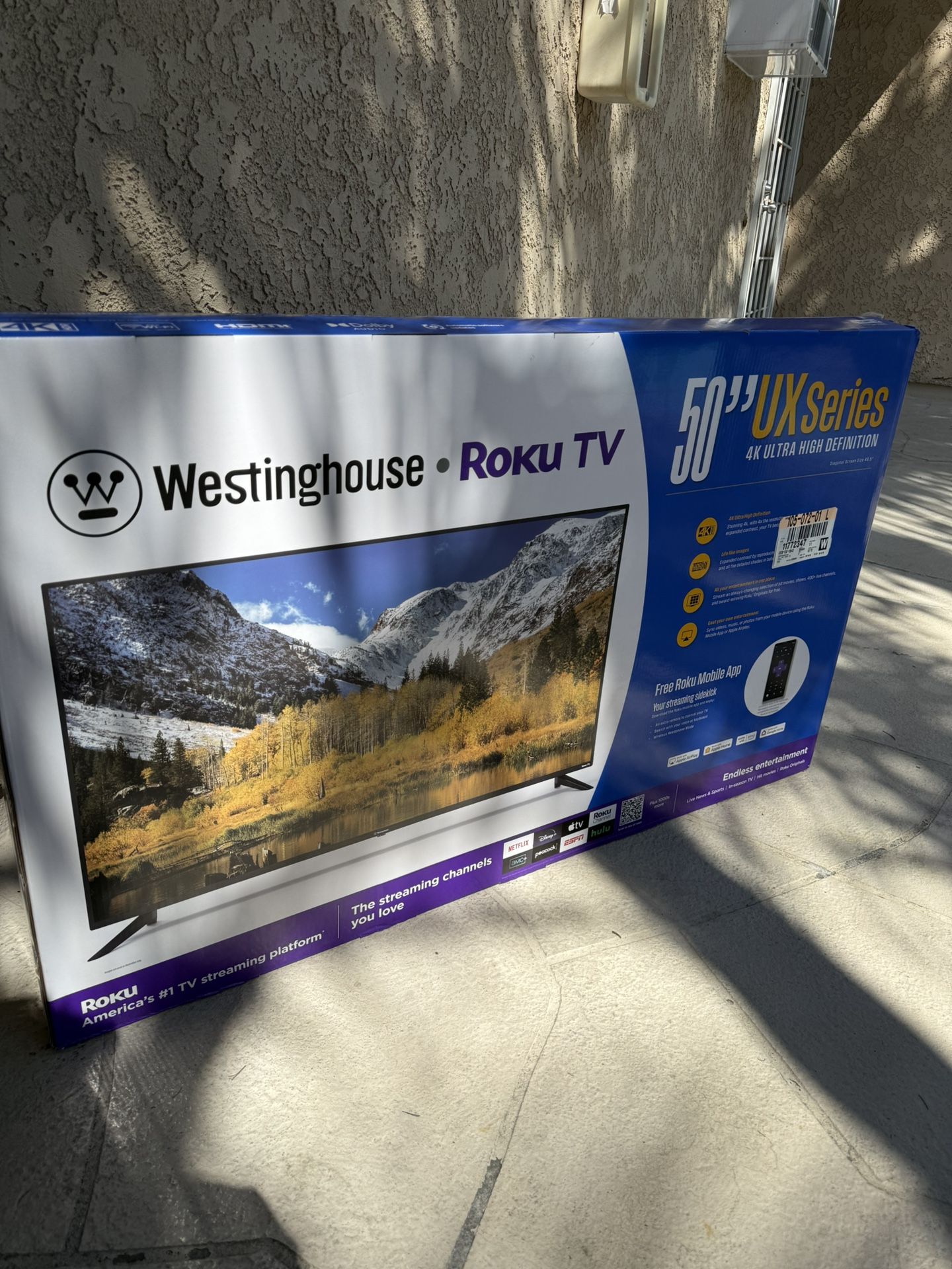 Brand New Roku TV 50”