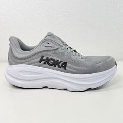 Hoka Bondi 9 WIDE Sneaker Mens 11.5 EE Gray Single Amputee (Right) Shoe ONLY