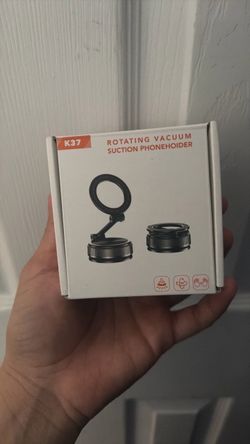 K37 Rotating Vacuum Suction Phone Holder