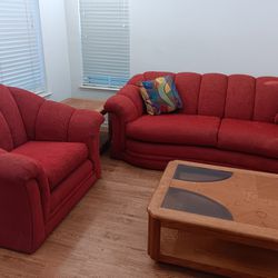 Couch And Loveseat (Gently Used)