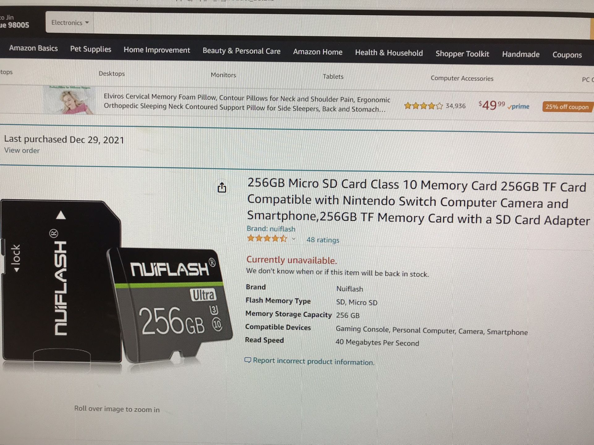 3 New SD Cards( 256 GB and and 32 GB)