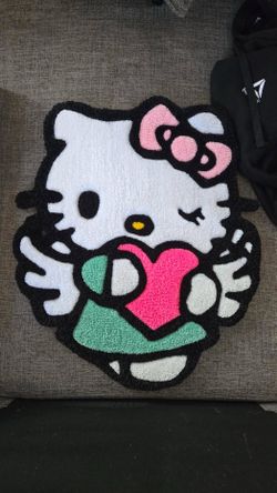 NEW HELLO KITTY TUFTED RUG