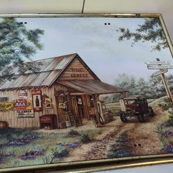 Vintage 1970's Coca Cola TV Trays. 