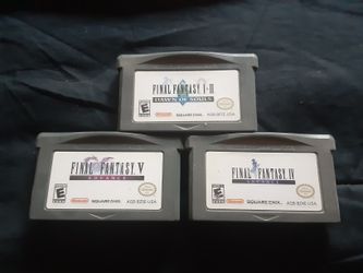 Nintendo Gameboy Advance - Final Fantasy Bundle (CIB)