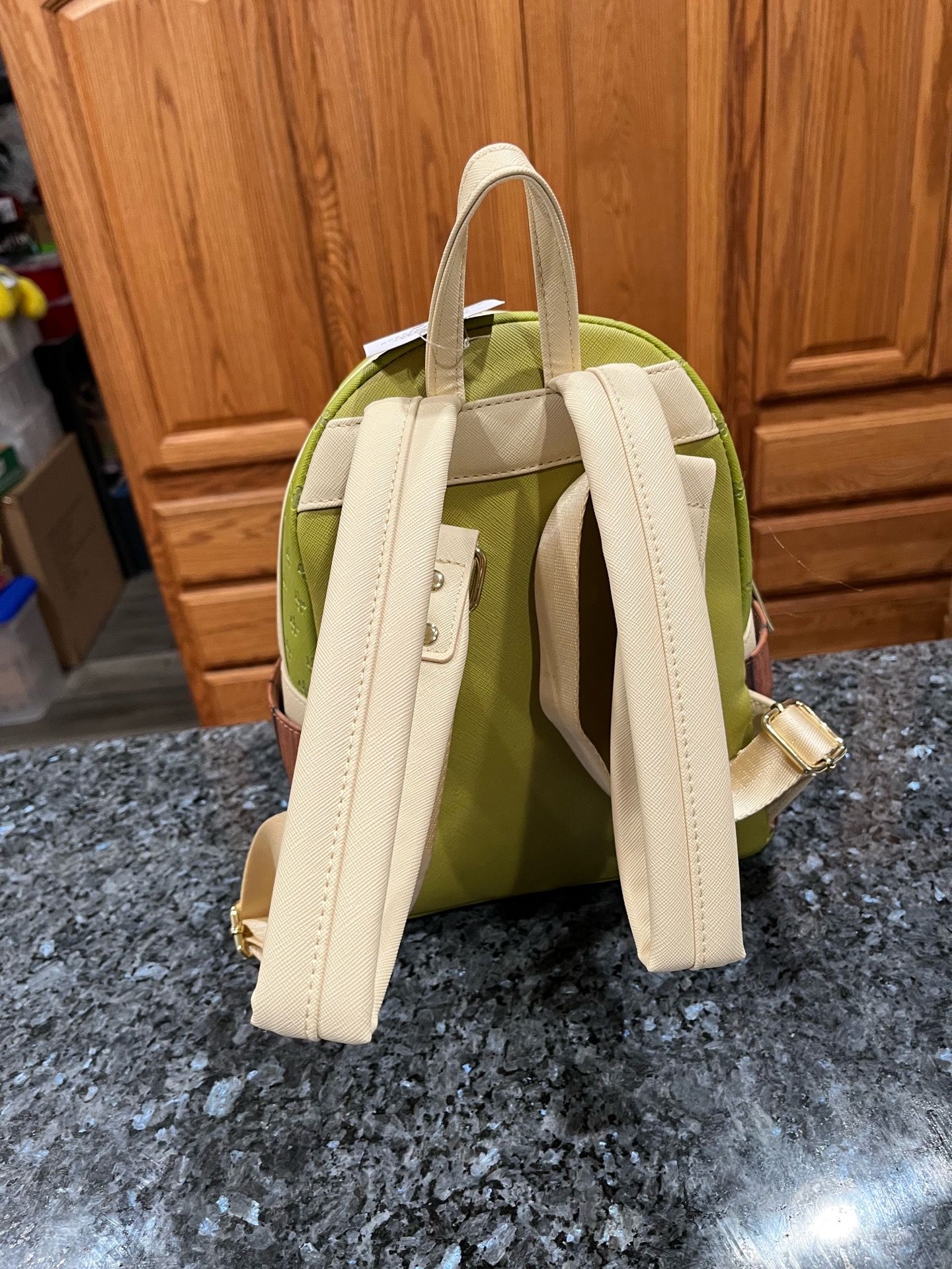 bioworld beetlejuice mini backpack Tim Burton Vintage 90s Jansport Leopard e:exclude-us-delivery:false Flip the backpack around Laptop Size:17
