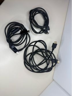 3 HDMI Cables / cords