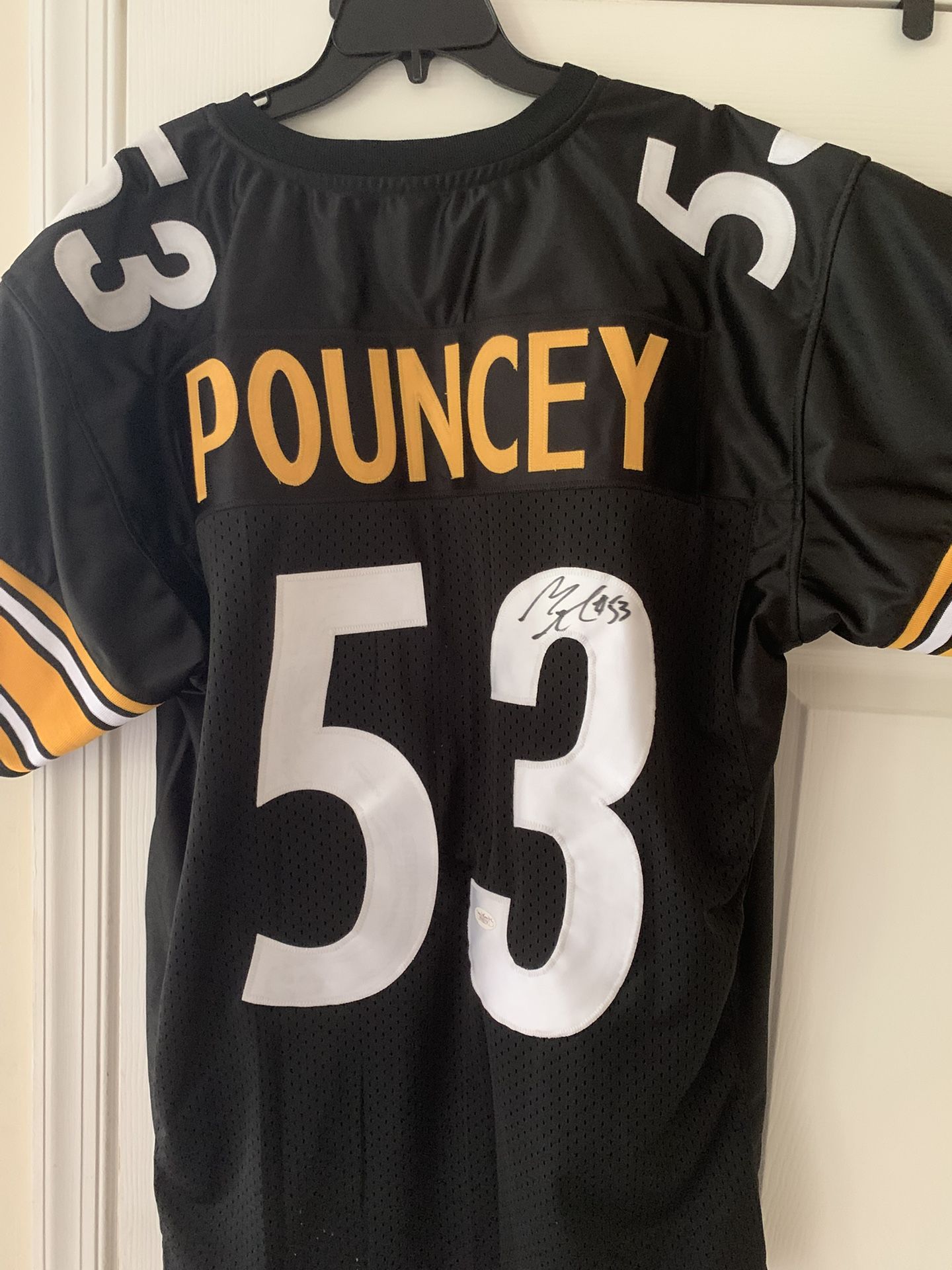 Maurkice Pouncey Signed Steelers Jersey
