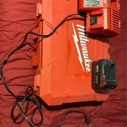 Milwaukee M18 1/2 impact with Case