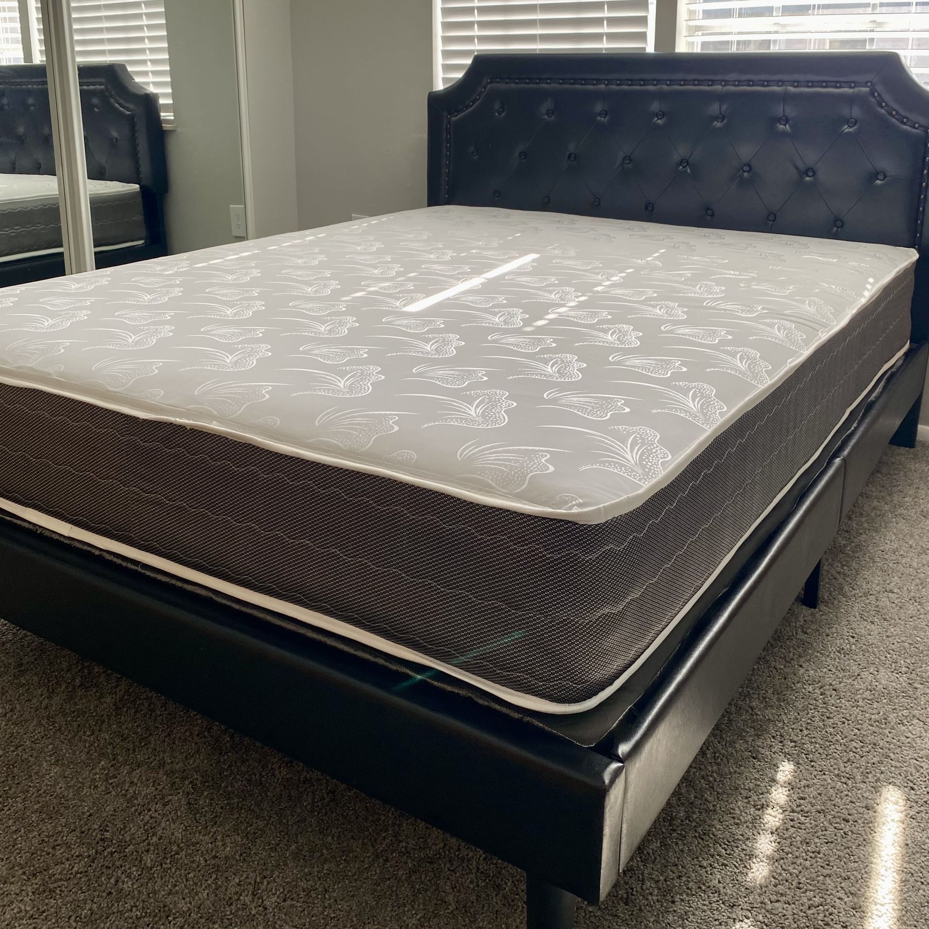 Queen Size Mattress 10” Inches Thick New From Factory Also Available in: Twin, Full, King Same Day Delivery