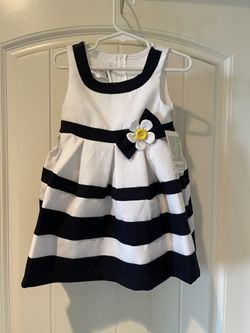 Navy & Blue Dress 2t