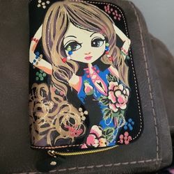 Big Eyed Girl Wallet