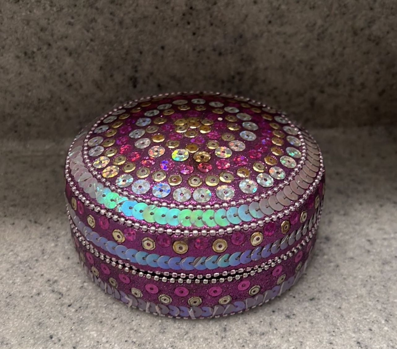 Jewelry round fancy Organizer box