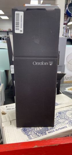 Orrefors Boxed Glassware Candlestick