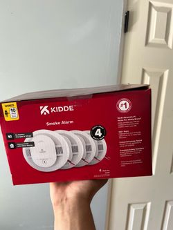 Wired kiddie smoke alarms