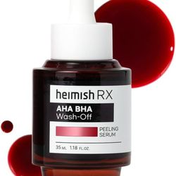 NEW IN BOX Authentic HEIMISH RX AHA BHA Wash-off Peeling Serum Chemical Peel for Blackheads Pore & Sebum K-Beauty 1.18 Oz 