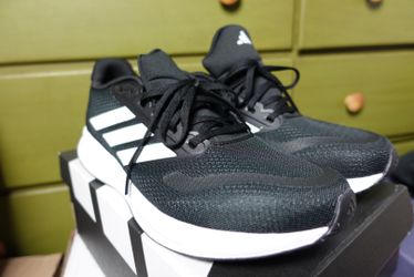 adidas Men's Runfalcon 5 Running Black/White 10 1/2