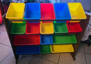 Kids Toy Storage Organizer with 16 Bins