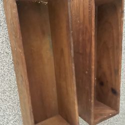 Antique Wooden Cheese Boxes