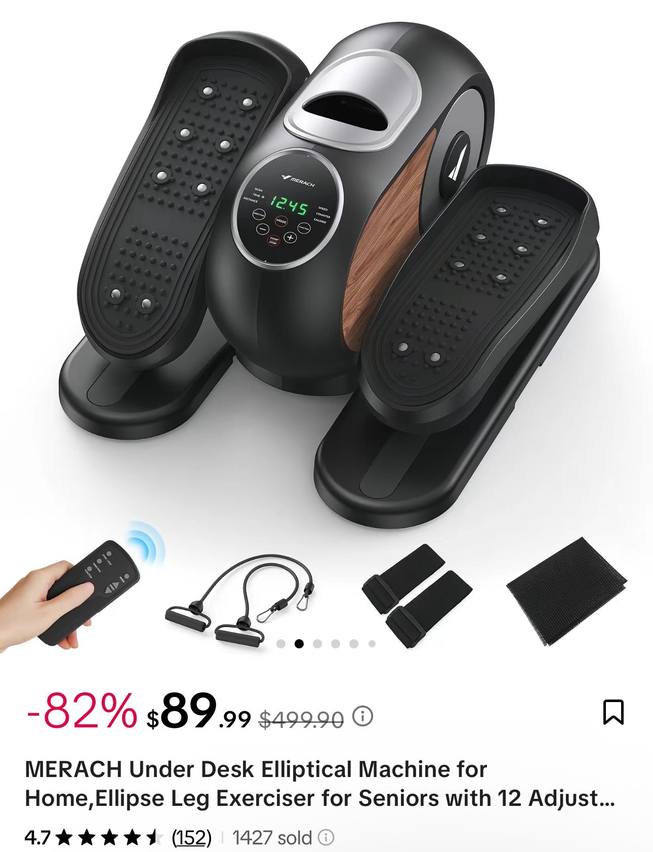 Under Desks Elliptical Machine