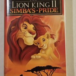VHS Disney Lion King I I Simbas's Pride