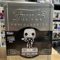 LIMITED EDITION VAULTED Jack Skellington Tin Nightmare Christmas Disney Movies