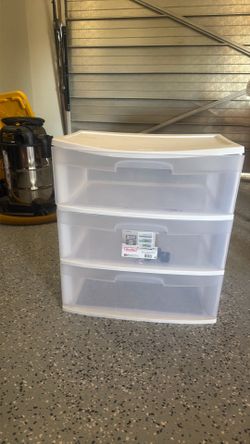 Sterilite drawers