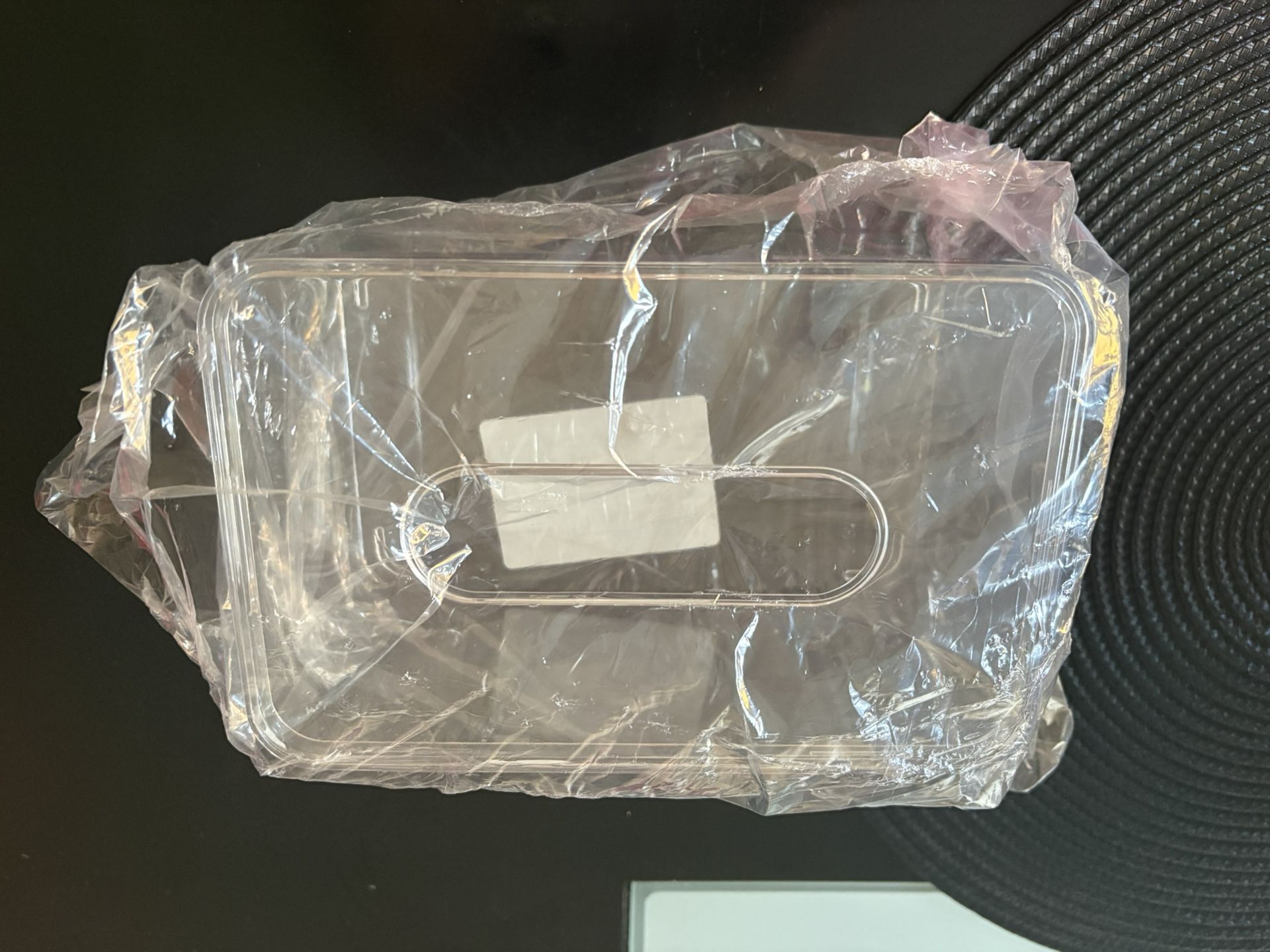 Tissue Box Holder With Disposable Tissues