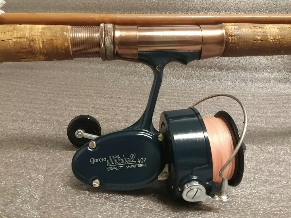 Garcia Mitchell 402 Fishing Reel & Berkley T90 10ft 6inch 2Piece Rod Combo