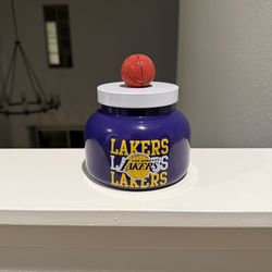 Lakers Basketball Candle