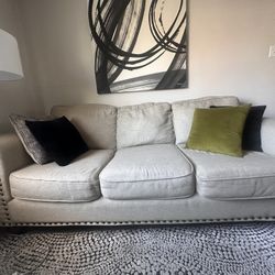Moving Sale - Beige Raymour & Flanigan Sofa 