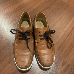 Brown Leather Loafers 