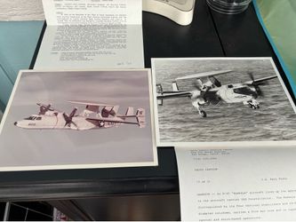 Grumman E2C Hawkeyes photos with paperwork