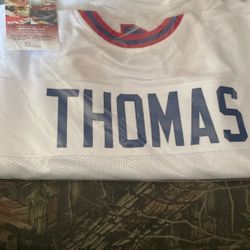 Thurman Thomas autographed jersey