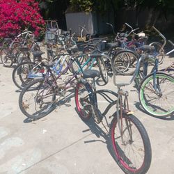 Vintage Bike summer Sale 25- 50$ Dyno Glide Murray Jet 1965 Scwinn America Flyer Pink Panther Dual