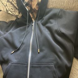 Burberry zip up