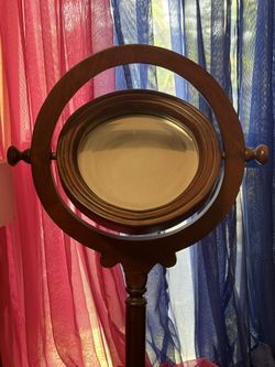 Mirror With Drawer For Make Up