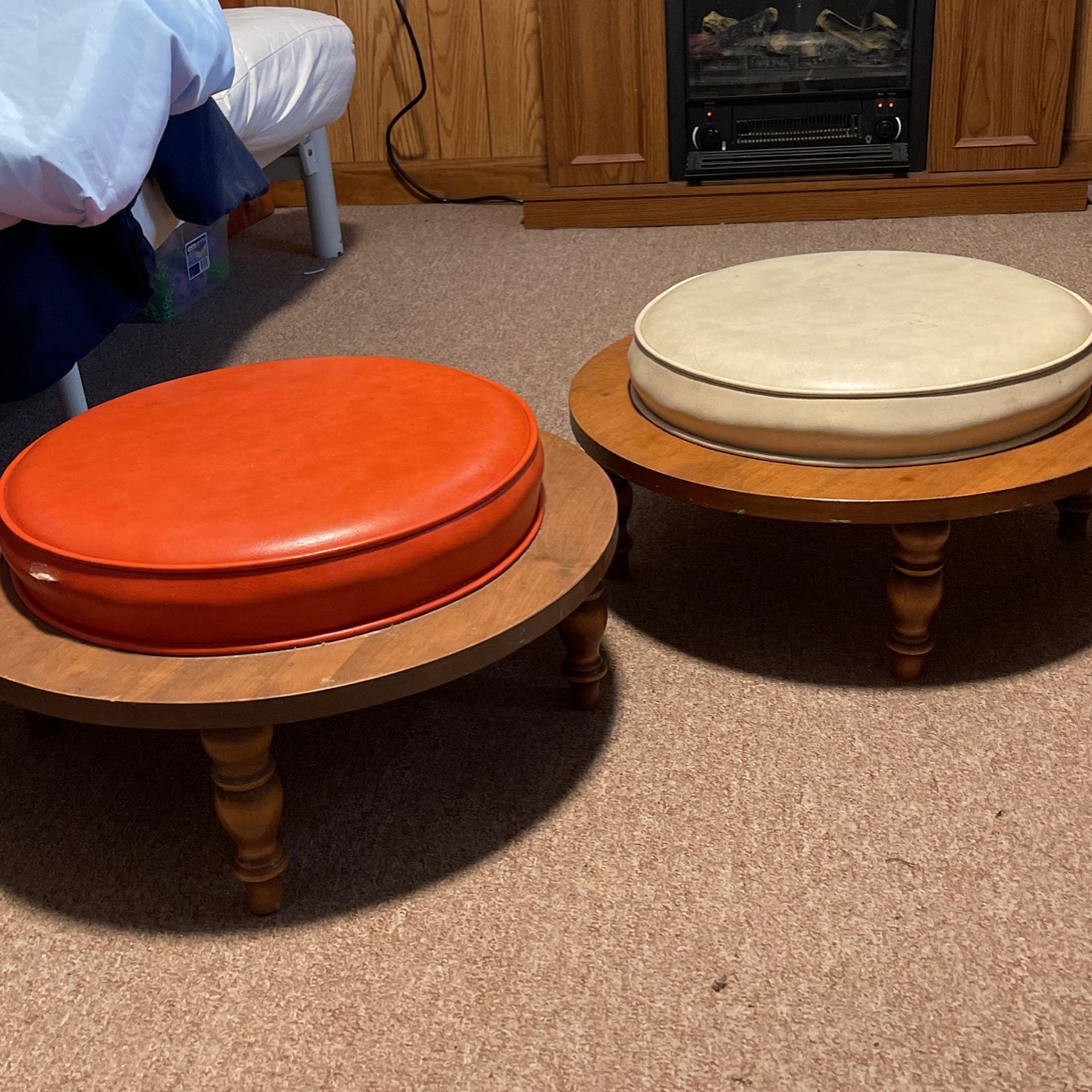Foot Stools $35 For Both Or $20 For One
