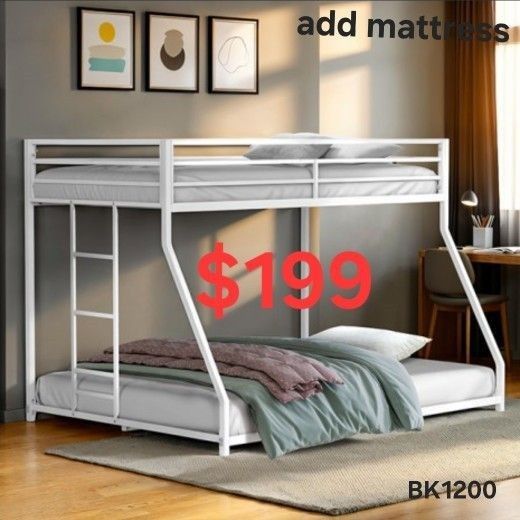 TWIN FULL BUNK BEDS SPECIALS DESCUENTO FΓCIL DE CALIFICAR NO MONEY DOWN NO CREDIT CHECK