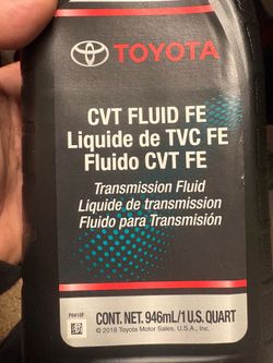 Toyota Genuine Toyota Cvt Fluid Fe 6x Quart 00279-CVTFE-01