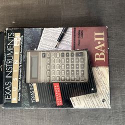 Texas Instruments Business Calculator