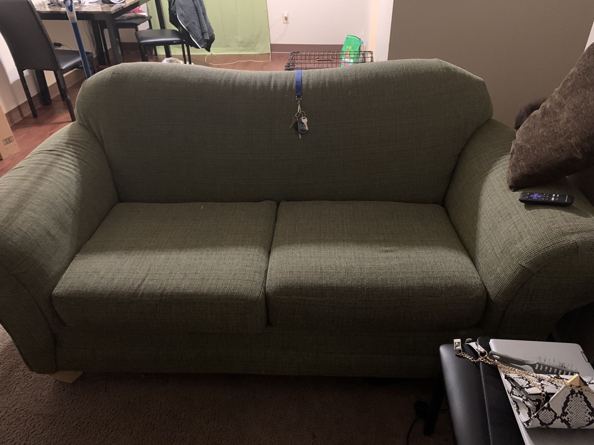 Couch and loveseat